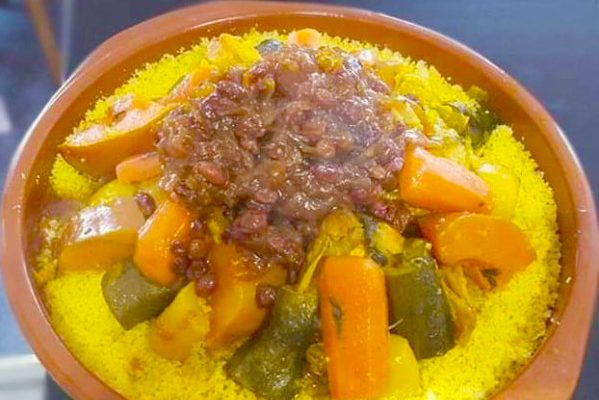 Cous Cous de Pollo Cordero y de Ternera